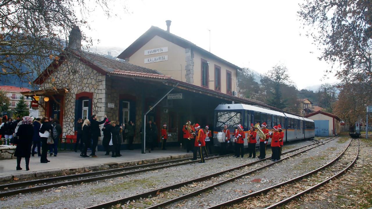 Chalet Coquelicot Kalavryta Exterior foto